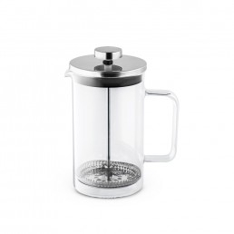 Cafeteira Inox e Vidro Personalizado