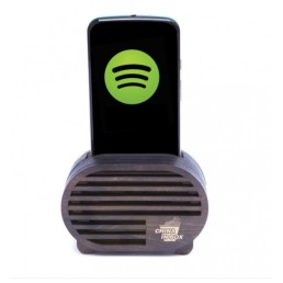 Caixa acústica amplificadora para celular Ecológico em MDF Personalizado