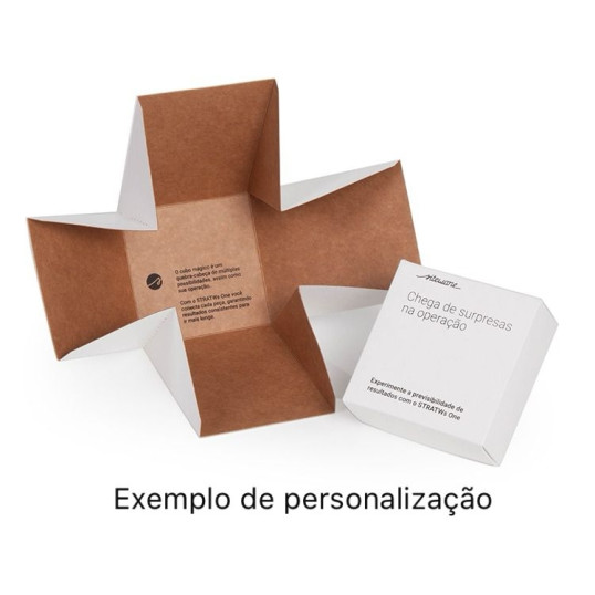 Caixa Corte E Vinco Papel Cartão Personalizada