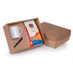 Caixa Presente com Berço para kit Café Personalizada