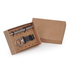 Caixa Presente para Caneta e Chaveiro Personalizada