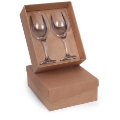 Caixa presente para taça de vinho Personalizada