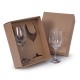 Caixa presente para taça de vinho Personalizada Caixa presente para taça de vinho Personalizada