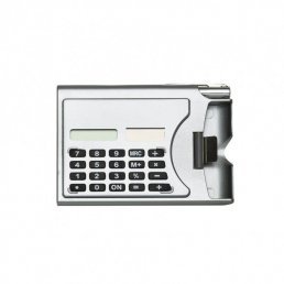 Calculadora Plástica com Porta Cartão Personalizado