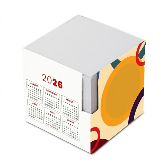 Calendário Cubo Personalizada