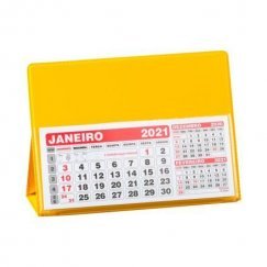 Calendário de Mesa Pequeno Personalizada