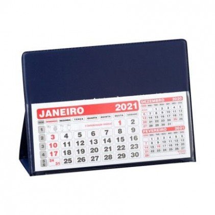 Calendário de Mesa Pequeno Personalizada