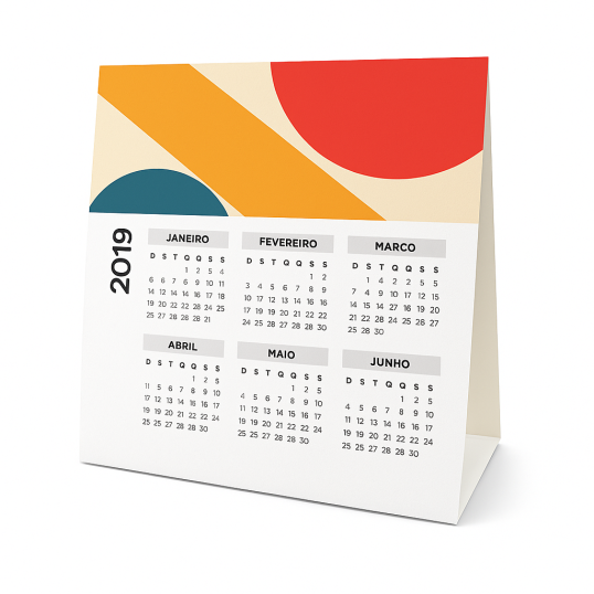 Calendário de Mesa Personalizada