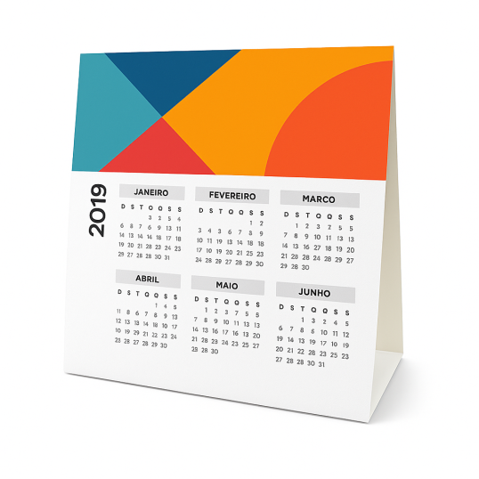 Calendário de Mesa Personalizada