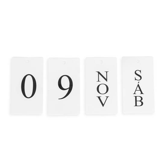Calendário Permanente MDF Personalizado
