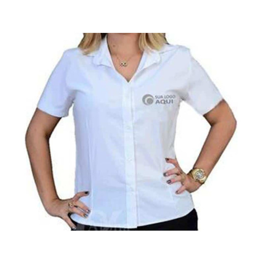 Camisa Social Feminina Personalizada