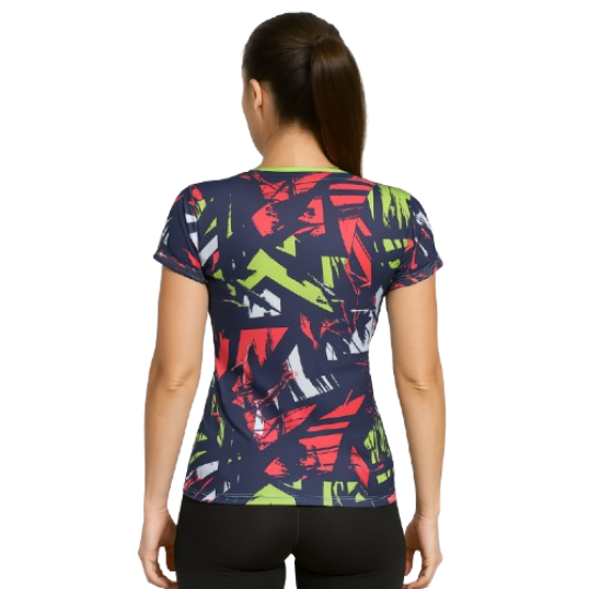 Camiseta Feminina em Poliéster Personalizada