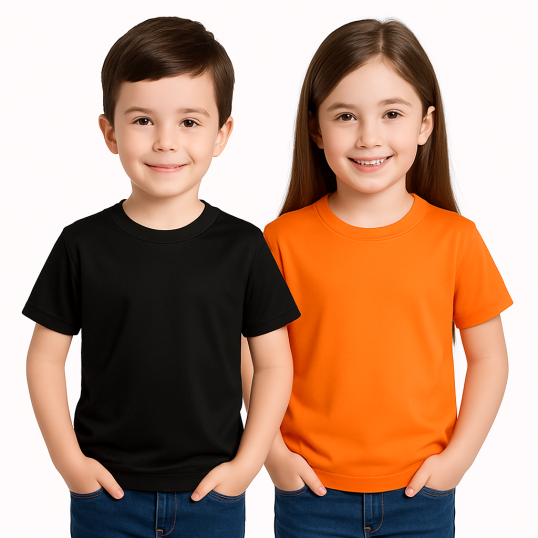Camiseta Infantil em Poliéster Personalizada