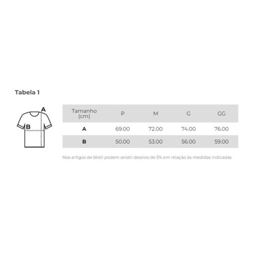 camiseta unissex algodão 100% corte regular Personalizada