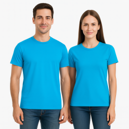 camiseta unissex algodão 100% corte regular Personalizada