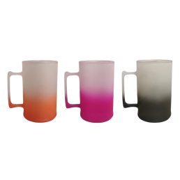 Caneca de Chopp Plástica Degradê 300 ml Personalizada