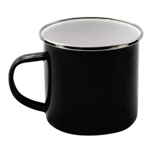 Caneca Metal Esmaltada 350 ML Personalizada