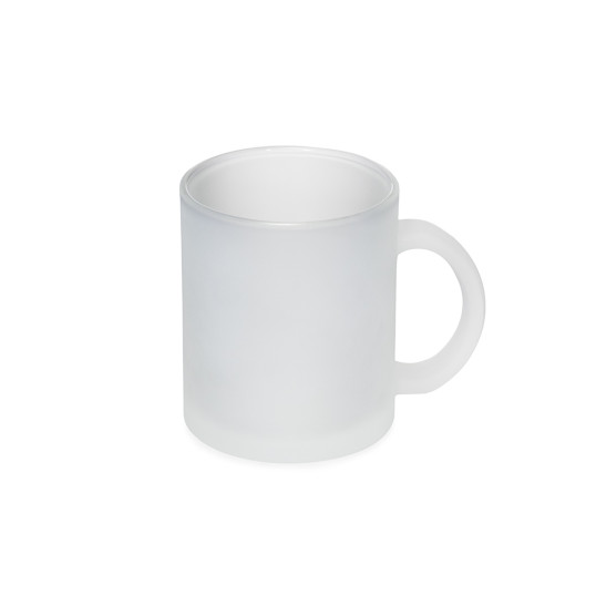 Caneca de Vidro Fosco 350 ML Personalizada