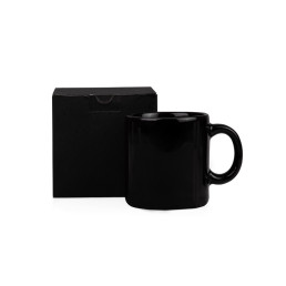 Caneca De Cerâmica Preta 270 ml Personalizada