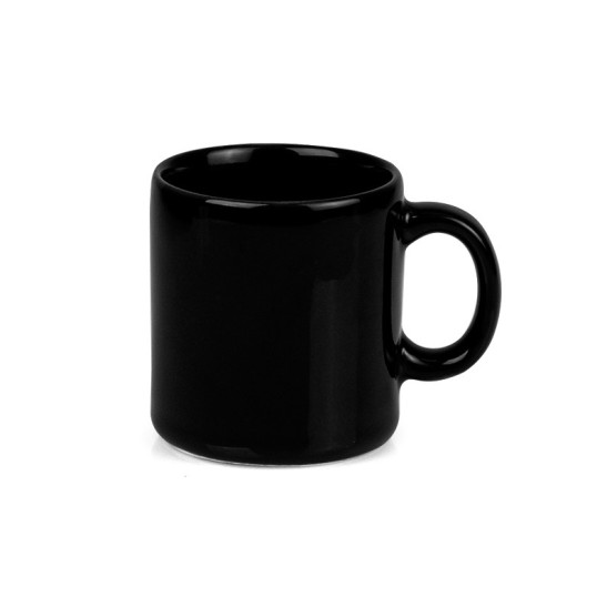 Caneca De Cerâmica Preta 270 ml PersonalizadPersonalizada
