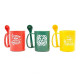 Caneca Fibra de Madeira com Colher 360 ml Personalizada