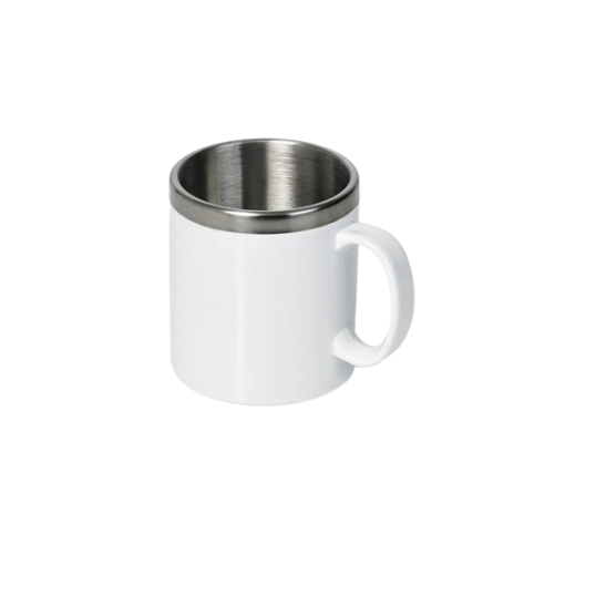 Caneca Inox 300 ml com caixa presente Personalizada