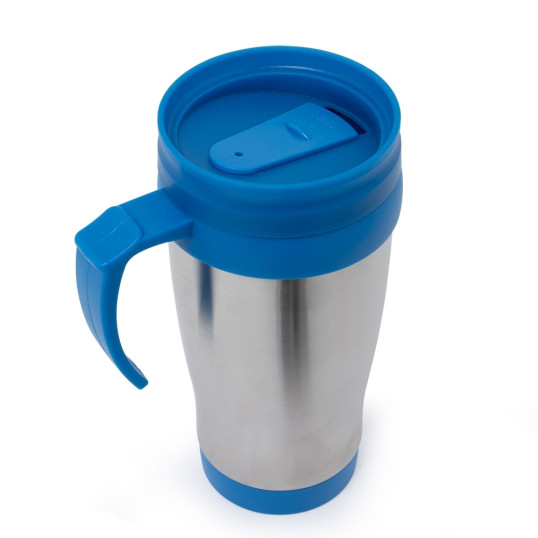 Caneca Inox Com Tampa 400 ml Personalizada