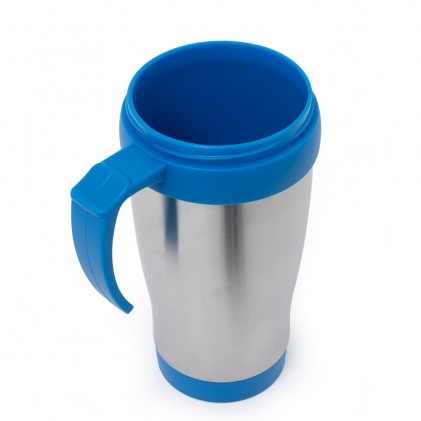 Caneca Inox Com Tampa 400ml Personalizada