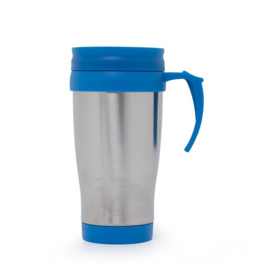 Caneca Inox Com Tampa 400 ml Personalizada