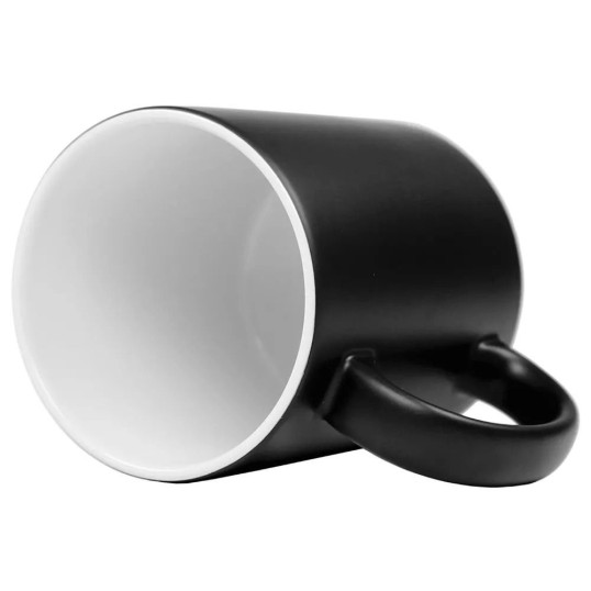 Caneca Cerâmica Mágica Fosco 350 ml Personalizada