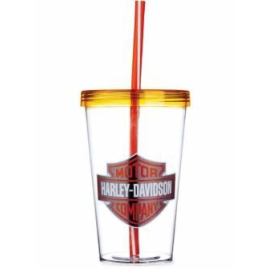 Copo Plástico com Tampa 540 ml Personalizado