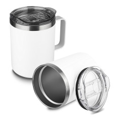 Caneca Térmica Em Inox 350 ml Personalizada