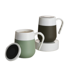 CANECA TÉRMICA INOX COM DISPLAY LED 500 ML Personalizada
