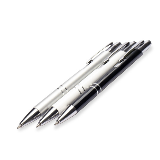 Caneta Metal Touth Emborrachado Personalizada