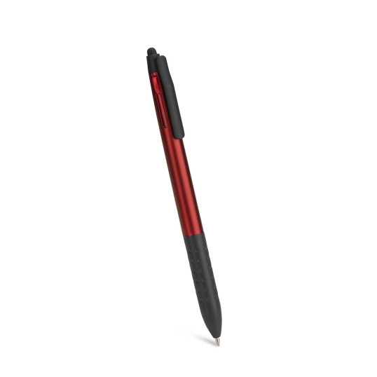 Caneta Plástica 3 em 1 Touch  Personalizada