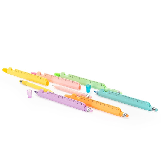 Caneta Plástica Marca Texto Personalizado