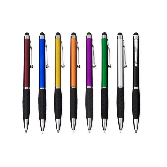 Caneta Plástica Touch Personalizada
