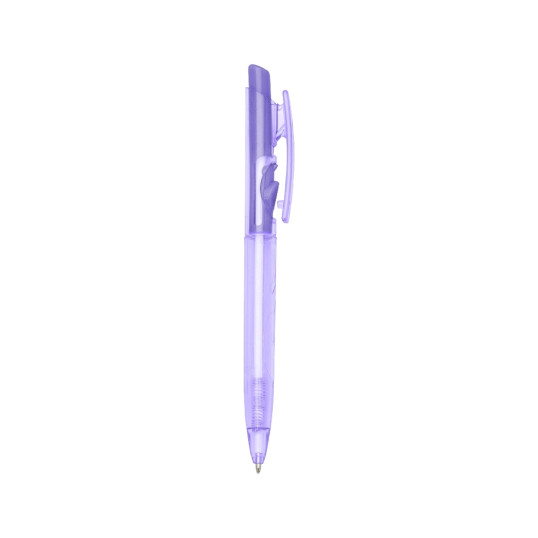 Caneta Plástica Transparente Personalizada