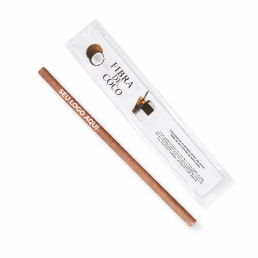 Canudo Fibra de Bambu Personalizado