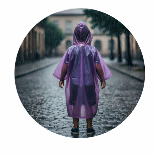 Capa de Chuva Infantil Personalizado