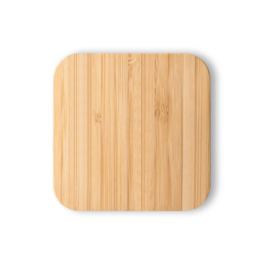 Carregador Wirelass Bambu Personalizada