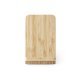 Carregador Wireless Bambu com Porta Canetas Personalizada