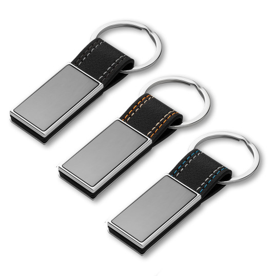 Chaveiro de Metal e PU Personalizado