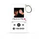 Chaveiro em acrílico personalizável com código Spotify Chaveiro em acrílico personalizável com código Spotify