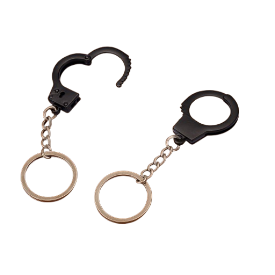 Chaveiro Metal em Formato de Algema Personalizado