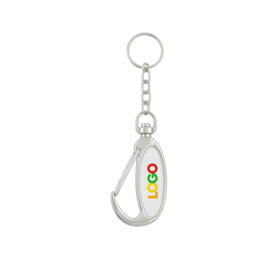 Chaveiro Metal Mosquetão Pelicano Personalizado