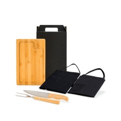 Kit Churrasco com aventais Personalizado