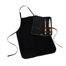 Kit churrasco com Estojo E Avental Personalizada