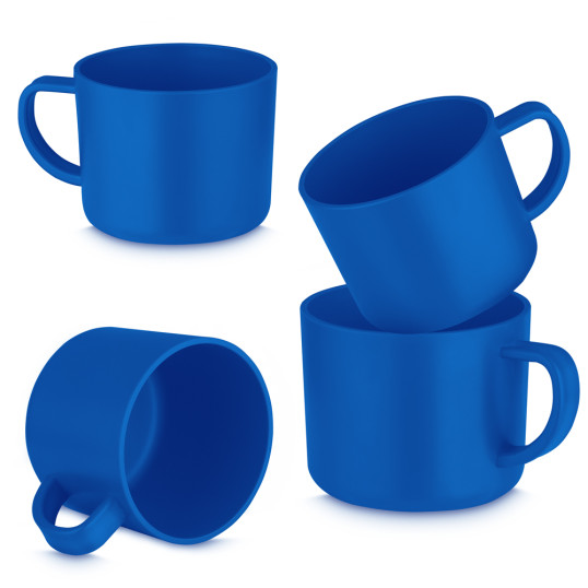 Conjunto de Xícaras de Plástico Personalizado
