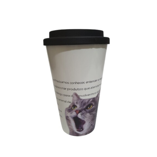 Copo Café Bucks In Mold Label 550 ml Personalizado
